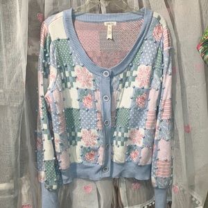 Matilda Jane size Xl cardigan sweater